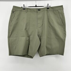 Public Rec Dealmaker Shorts Mens 42x8 Cypress Green Water Resistant Stretch NWT